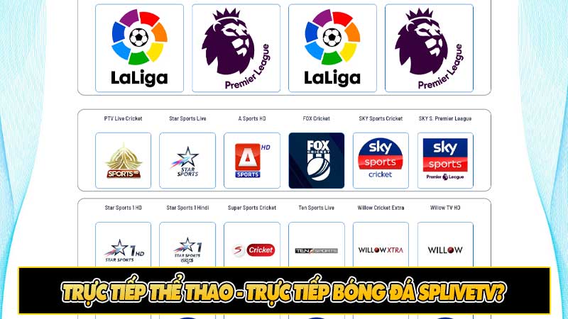 Trực tiếp thể thao - Trực tiếp bóng đá Splivetv?